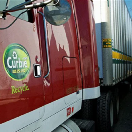 Curbie industrial recycling